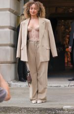 ELLA EYRE Arrives at Dinner Party Launch of House of Kaos in London 08/28/2024