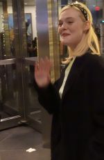 ELLA FANNING Sign Autographs for Her Fans Out in Manhattan 12/15/2024