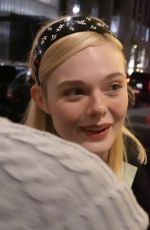 ELLA FANNING Sign Autographs for Her Fans Out in Manhattan 12/15/2024