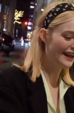 ELLA FANNING Sign Autographs for Her Fans Out in Manhattan 12/15/2024