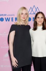 ELLE and DAKOTA FANNING at The Wrap