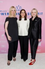 ELLE and DAKOTA FANNING at The Wrap