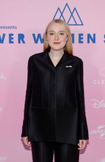 ELLE and DAKOTA FANNING at The Wrap