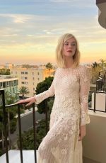 ELLE FANNING - A Complete Unknown L.A. Press Day Photoshoot, December 2024