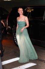 ELLE FANNING Arrives at Gotham