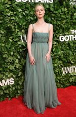 ELLE FANNING at 34th Annual Gotham Awards at Cipriani Wall Street in New York 12/02/2024