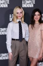 ELLE FANNING at A Complete Unknown Photocall in London 12/16/2024