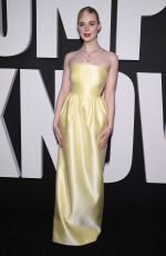 ELLE FANNING at A Complete Unknown Premiere in New York 12/13/2024