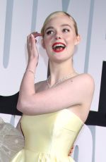 ELLE FANNING at A Complete Unknown Premiere in New York 12/13/2024