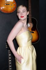 ELLE FANNING at A Complete Unknown Premiere in New York 12/13/2024