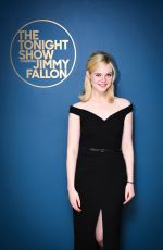 ELLE FANNING at Tonight Show Starring Jimmy Fallon 12/12/2024