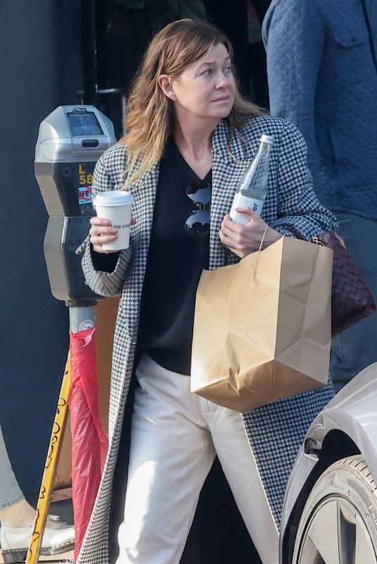 ELLEN POMPEO Out for a Lunch Run in Los Angeles 12/30/2024