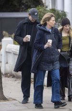 ELLIE GOULDING and Ex Husband Caspar Jopling Out in Notting Hill 12/12/2024