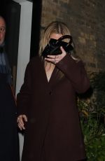 ELLIE GOULDING Leaves Chiltern Firehouse in London 12/03/2024