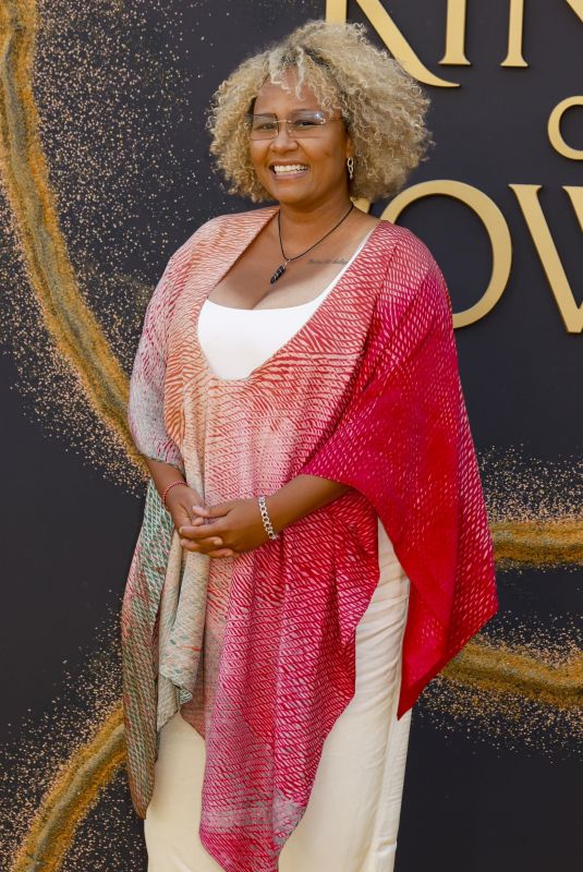 EMELI SANDE at The Rings of Power Season 2 Premiere in London 08/20/2024