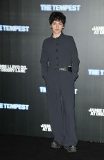 EMILY CAREY at Press Night Performance of The Tempest at Theatre Royal Drury Lane in London 12/19/2024