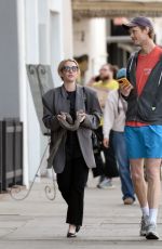 EMMA ROBERTS and Cody John Shopping at Erewhon in Los Angeles 12/16/2024