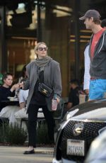 EMMA ROBERTS and Cody John Shopping at Erewhon in Los Angeles 12/16/2024