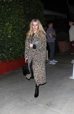 EMMA ROBERTS Leaves Italian Restaurant Giorgio Baldi in Santa Monica 12/18/2024