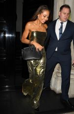 EMMA THYNN Arrives at a Private Members Club in Mayfair in London 12/11/2024