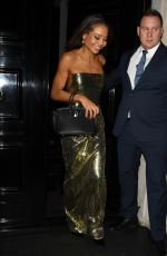 EMMA THYNN Arrives at a Private Members Club in Mayfair in London 12/11/2024