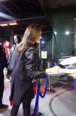 EMMY ROSSUM Stops for Fans at Madison Square Garden in New York City 12/23/2024