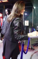 EMMY ROSSUM Stops for Fans at Madison Square Garden in New York City 12/23/2024