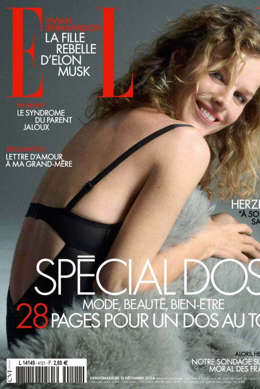 EVA HERZIGOVA in Elle France, December 2024