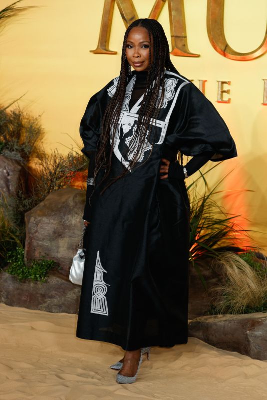 EVA OMAGHOMI at Mufasa: The Lion King UK Premiere at Cineworld Leicester Square in London 12/11/2024
