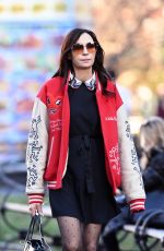 FAMKE JANSSEN Out and About in New York 12/17/2024