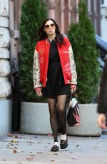 FAMKE JANSSEN Out and About in New York 12/17/2024