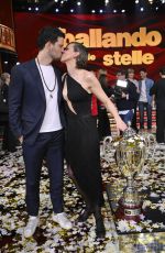 FEDERICA PELLEGRINI at Final Evening of Dancing with the Stars at Rai Auditorium 12/21/2024