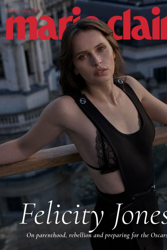 FELICITY JONES for Marie Claire UK, December 2024