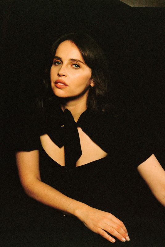 FELICITY JONES for WWD, December 2024