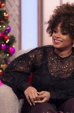 FLEUR EAST at Lorraine TV Show in London 12/24/2024