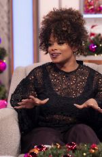 FLEUR EAST at Lorraine TV Show in London 12/24/2024