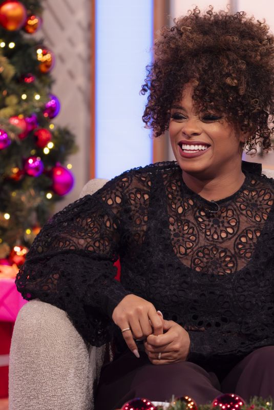 FLEUR EAST at Lorraine TV Show in London 12/24/2024