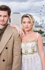 FLORENCE PUGH and Andrew Garfield - We Live in Time Promotional Photoshoot in London 12/29/2024