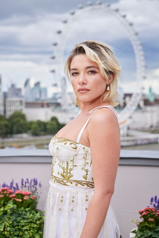 FLORENCE PUGH and Andrew Garfield - We Live in Time Promotional Photoshoot in London 12/29/2024