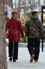 FLORENCE PUGH Enjoys a Christmas Shopping Date in London 12/18/2024