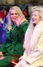 FRANCES FISHER and NANCY DAVIS at Hollywood Christmas Parade in Los Angeles 12/01/2024
