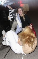 FRANCESCA EASTWOOD Falls at Chateau Marmont in West Hollywood 12/05/2024