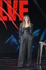 FRANCESCA FAGNANI at Belve TV Show in Rome 11/28/2024
