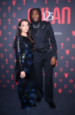 FRANCISCA SILVA GRELMOS at 125th Anniversary of Football Team AC Milan party at Armani Theatre in Milan 12/16/2024