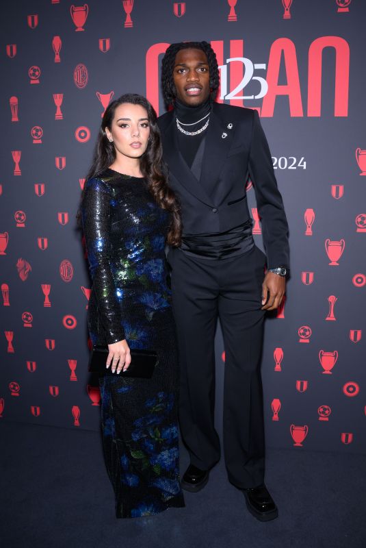 FRANCISCA SILVA GRELMOS at 125th Anniversary of Football Team AC Milan party at Armani Theatre in Milan 12/16/2024