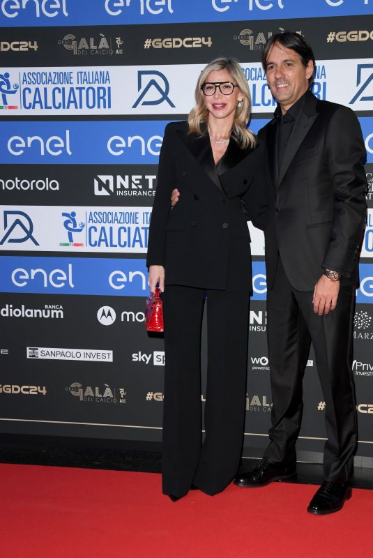 GAIA LUCARIELLO INZAGHI at Gran Gala del Calcio in Milan 12/02/2024