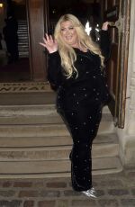 GEMMA COLLINS Arrives at Katy Perry Gig at Central Hall Westminster in London 12/11/2024