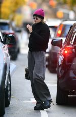 GIGI HADID Out and About in New York City 12/06/2024