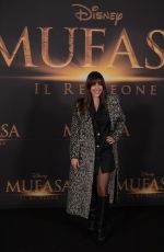 GIULIA PENNA at Mufasa: The Lion King Premiere in Milan 12/17/2024