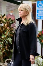 GOLDIE HAWN on Holiday Shopping at Brentwood Country Mart 12/11/2024